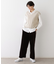 【2点セット/3WAY/洗える】ノースリーブインナー付きVネックショート丈ニット