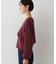 【2点セット/3WAY/洗える】ノースリーブインナー付きVネックショート丈ニット