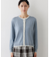 【洗える】バイカラーカーディガン