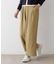 【セットアップ可・洗える】ダブルタックワイドパンツ