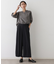 【セットアップ可・洗える】ダブルタックワイドパンツ