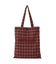チェックトートバッグ