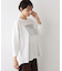【洗える】箔プリントロングTシャツ