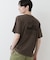 【洗える】オーガニックコットンロゴ入り半袖Tシャツ