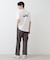 【洗える】オーガニックコットンロゴ入り半袖Tシャツ