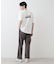 【洗える】オーガニックコットンロゴ入り半袖Tシャツ
