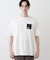 【洗える】オーガニックコットンロゴ入り半袖Tシャツ