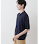 【洗える】襟付き半袖ニット
