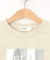 【リンクコーデ/洗える】箔プリント7分袖Tシャツ