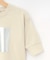 【リンクコーデ/洗える】箔プリント7分袖Tシャツ