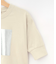 【リンクコーデ/洗える】箔プリント7分袖Tシャツ