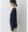 【ユニセックス・洗える】クルーネックケーブルニット