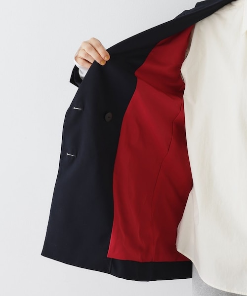 ウール混ダブルジャケット｜デッサンの通販｜&mall（アンド