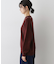 【洗える】刺繍入りジャガードニット