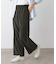 【ウエストゴム・洗える】コンフォートワイドパンツ