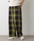 【ユニセックス/ウエストゴム】チェック柄パンツ