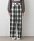 【ユニセックス/ウエストゴム】チェック柄パンツ