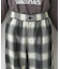 【ユニセックス/ウエストゴム】チェック柄パンツ