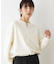 【セットアップ可/洗える】ドライタッチジョーゼットジップブラウス