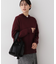 かがりステッチ巾着バッグ