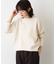 【洗える】クルーネックワイドニット