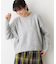 【洗える】クルーネックワイドニット