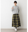 【洗える】クルーネックワイドニット
