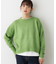 【洗える】クルーネックワイドニット