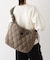 中綿キルティングシャーリングショルダー