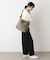 中綿キルティングシャーリングショルダー