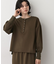 【セットアップ可/洗える】ヘンリーネックプルオーバー