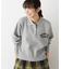 【洗える】フロッキーロゴ入り襟付きニット