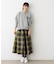 【洗える】フロッキーロゴ入り襟付きニット