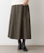 【洗える】ツイードフレアスカート