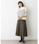 【洗える】ツイードフレアスカート