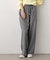 【セットアップ可能】ツイードライクパンツ