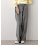 【セットアップ可能】ツイードライクパンツ