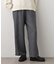 【セットアップ可能】ツイードライクパンツ