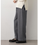【セットアップ可能】ツイードライクパンツ