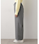 【セットアップ可能】ツイードライクパンツ