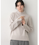 【洗える】センタータックラインハイネックニット