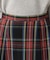 【洗える】チェック柄起毛フレアスカート