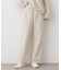 【セットアップ可/洗える】メルトンリラクシーパンツ