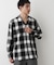 チェックシャツ