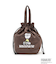 PEANUTSサテン巾着トートBAG