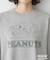 PEANUTSロングTシャツ