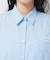 【洗える】刺繍ロゴ入りオーバーシャツ
