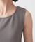 【洗える】リブスクエアタンクトップ