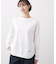 【洗える】シャツテールロングTシャツ