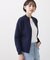 【洗える】ニットジップブルゾン
